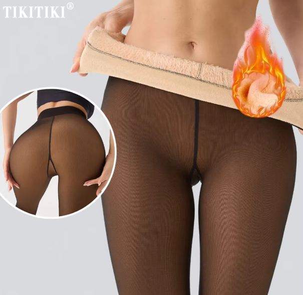 Thermal fleece tights