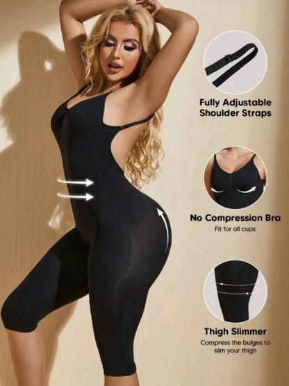 Backless Tummy Control Bodysuit